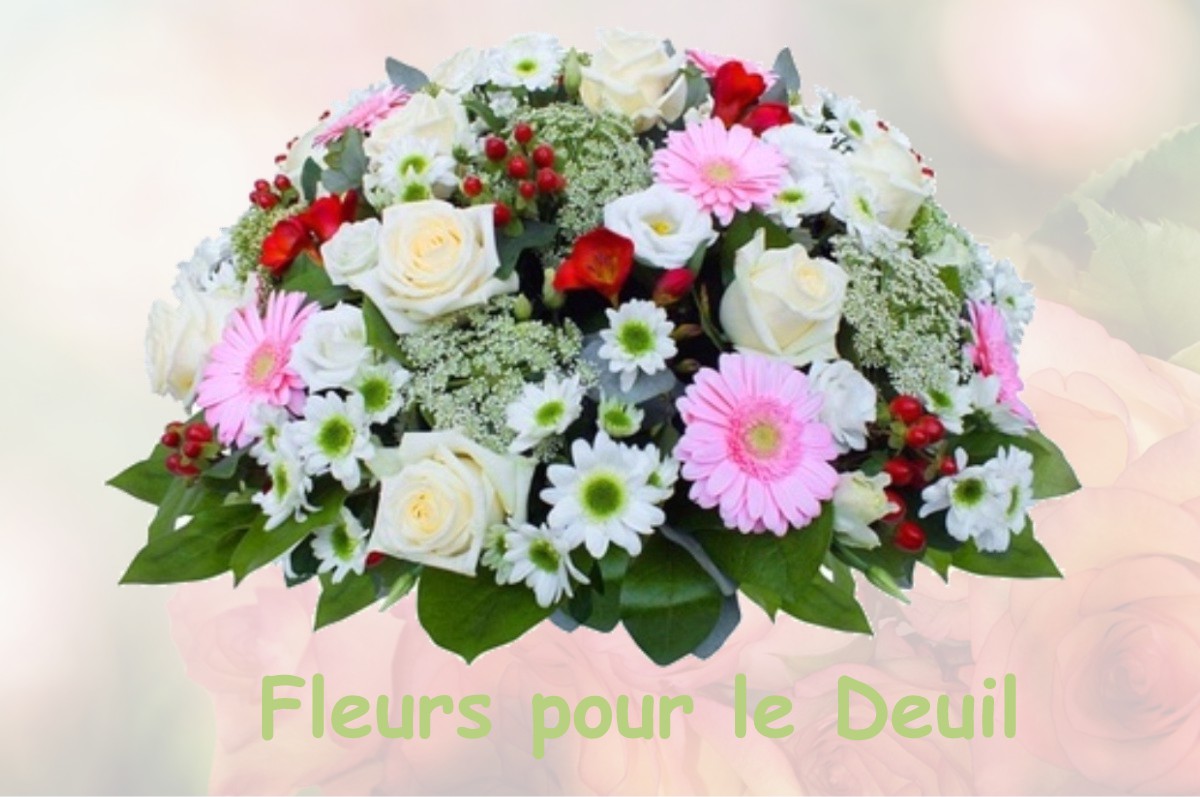 fleurs deuil SAMAN